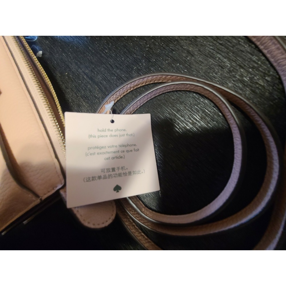 NWT- Kate Spade Jackson Leather Convertible Crossbody Handbag Purse - Picture 3 of 5